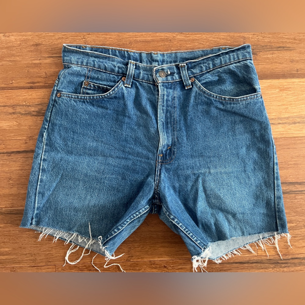Levi's Blue Jean Shorts